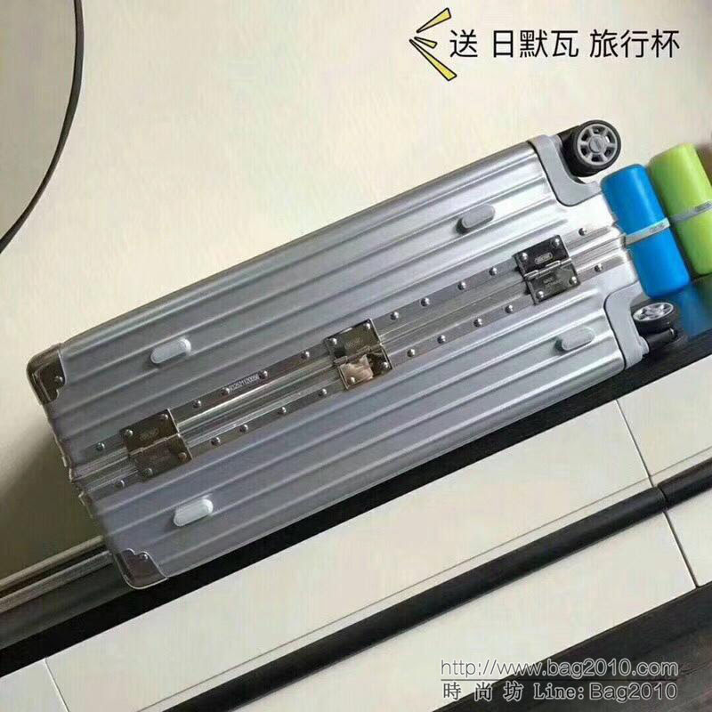 RIMOWA日默瓦 拉杆箱/拉箱 pc+鋁鎂合金 復古classic系列 PC最高版本 明星同款 8012   xbt1062